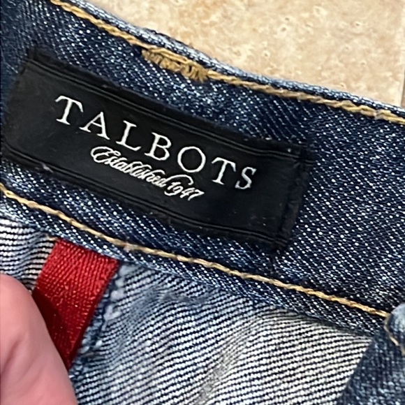 Talbots Boot Cut Jeans Sz 8 - Picture 6 of 10